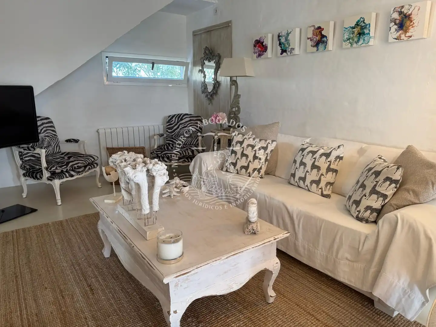 Sala de estar de Finca rústica en venta en Maó - Mahón con Aire acondicionado, Jardín privado y Terraza
