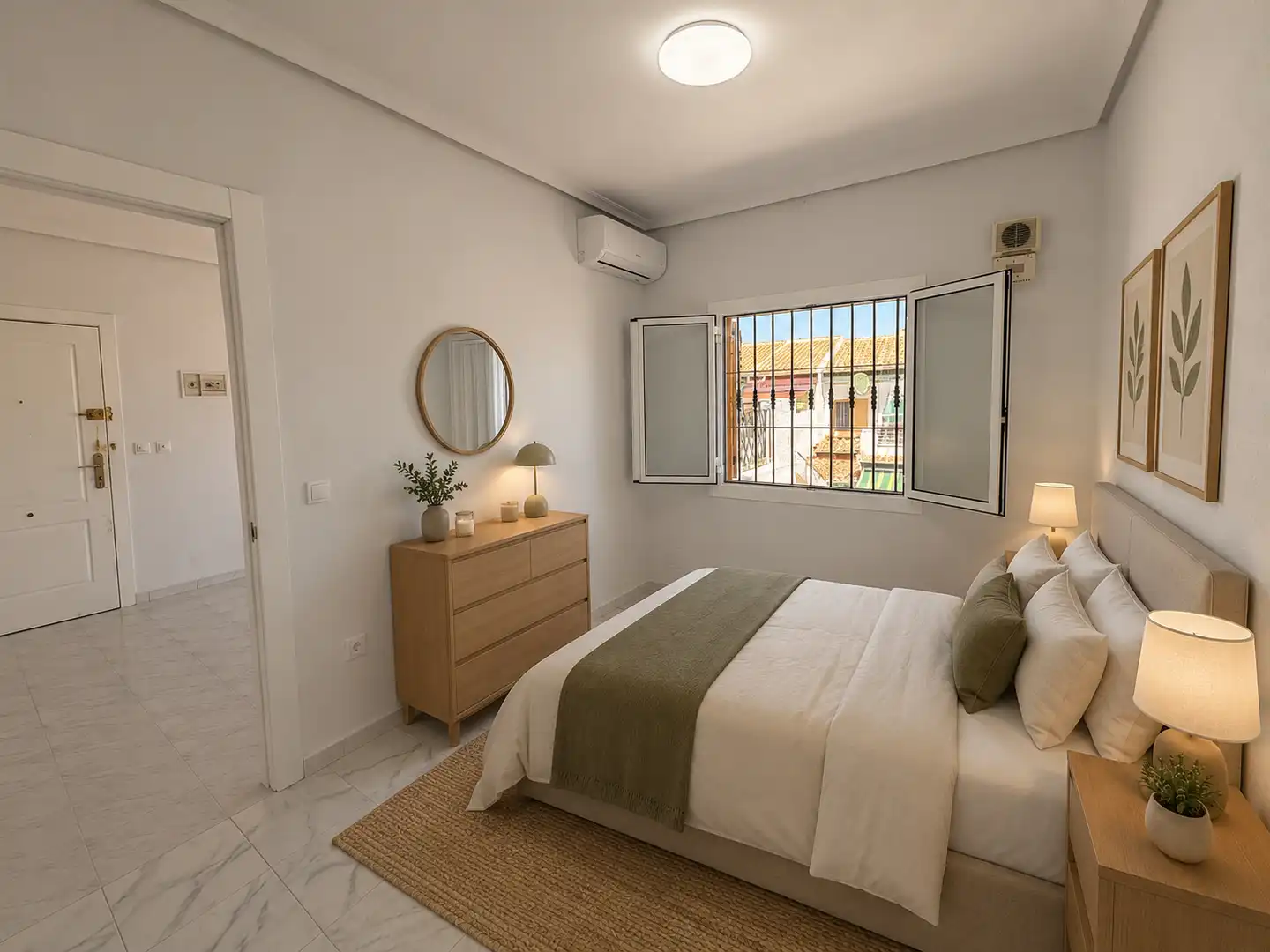 Bedroom of Flat for sale in Torrevieja  with Air Conditioner, Terrace and Community pool