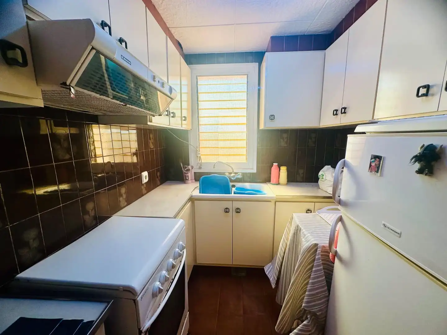 Cocina de Piso en venta en L'Aldea con Aire acondicionado y Amueblado