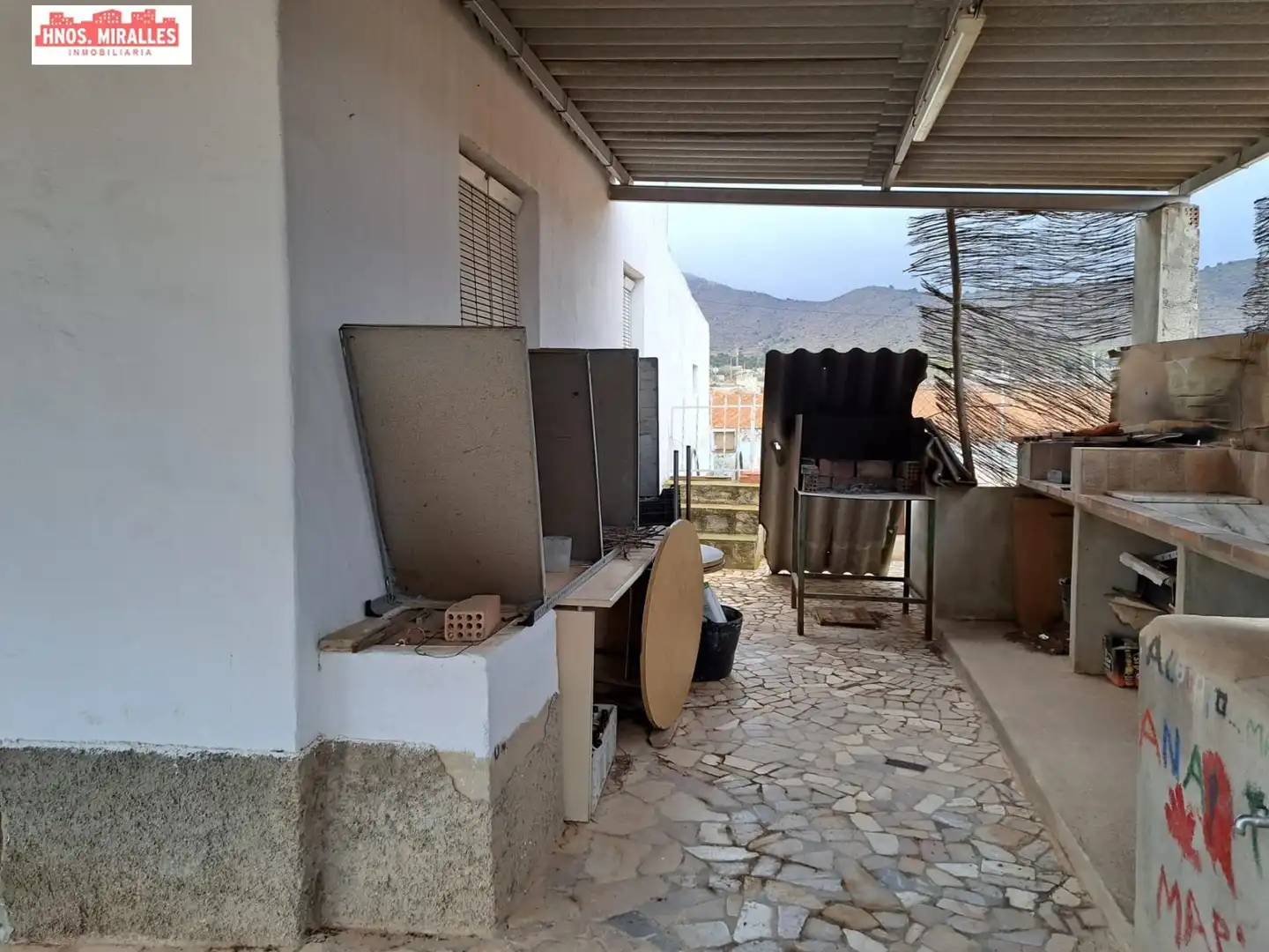 Terrassa de Finca rústica en venda en Hondón de las Nieves / El Fondó de les Neus