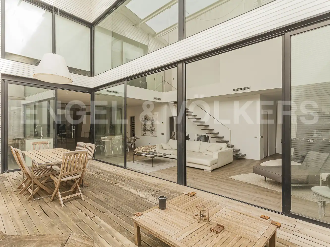 Terraza de Loft en venta en Barcelona con Aire acondicionado, Calefacción y Jardín privado