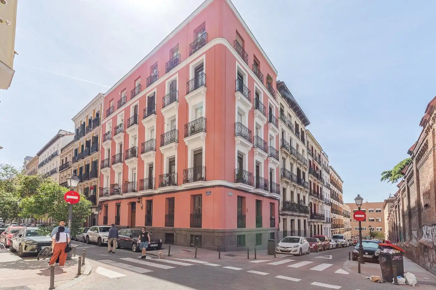 Exterior view of Flat for rent in Madrid  with Heating and Furnished