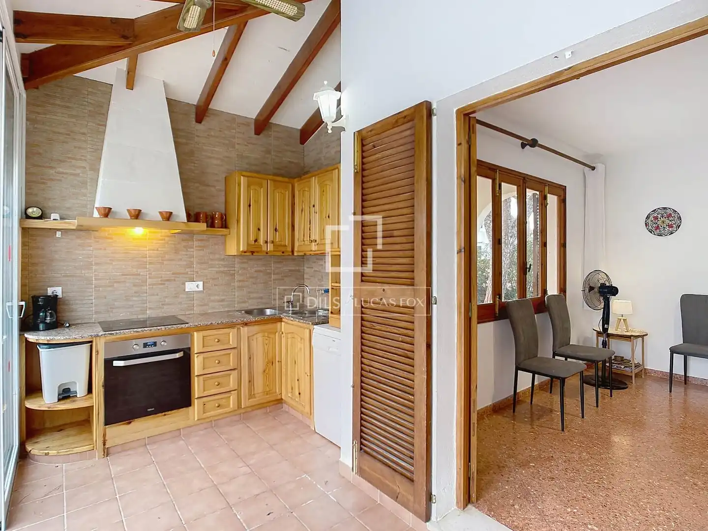 Cuina de Casa o xalet en venda en Ciutadella de Menorca amb Aire condicionat, Terrassa i Traster
