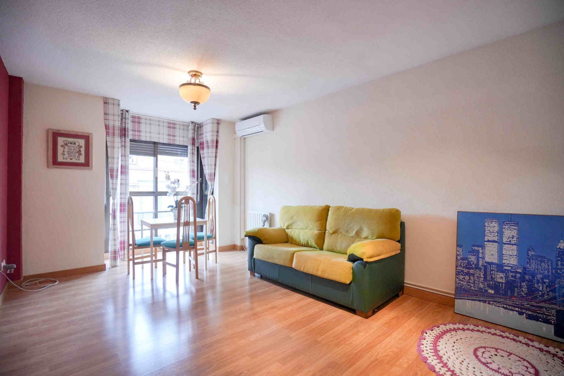 Bedroom of Flat for sale in  Madrid Capital  with Air Conditioner and Heating