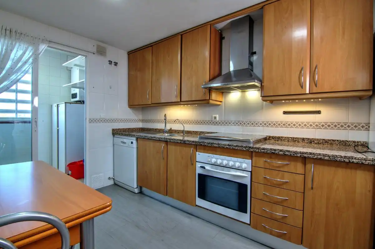 Kitchen of Flat for sale in San Vicente del Raspeig / Sant Vicent del Raspeig  with Air Conditioner, Heating and Private garden