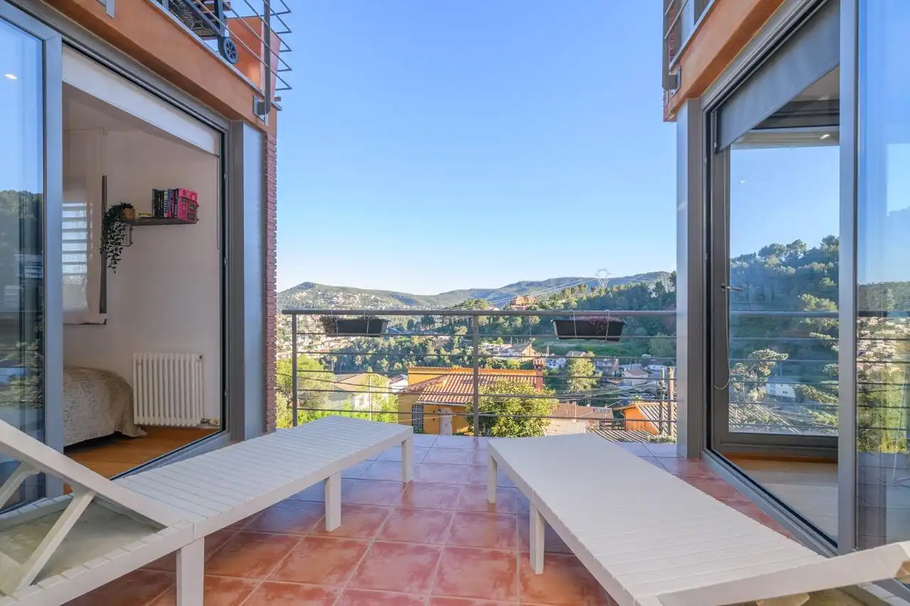 Terraza de Casa o chalet en venta en Vallirana con Aire acondicionado y Balcón