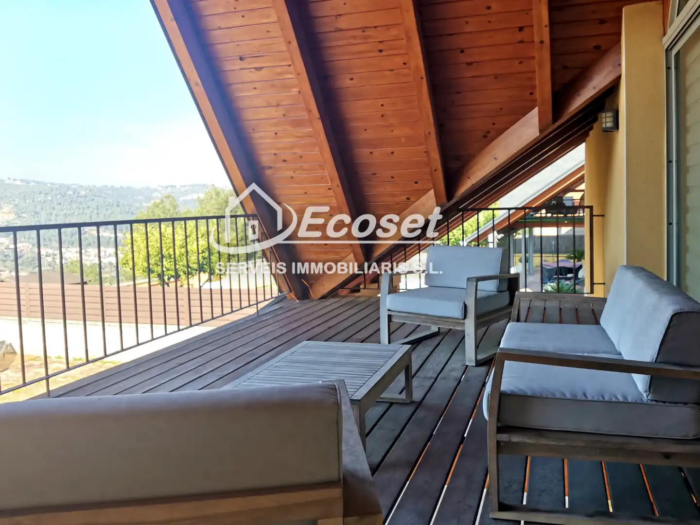 Terrasse von Haus oder Chalet zum Verkauf in Vallirana mit Heizung, Privatgarten und Terrasse