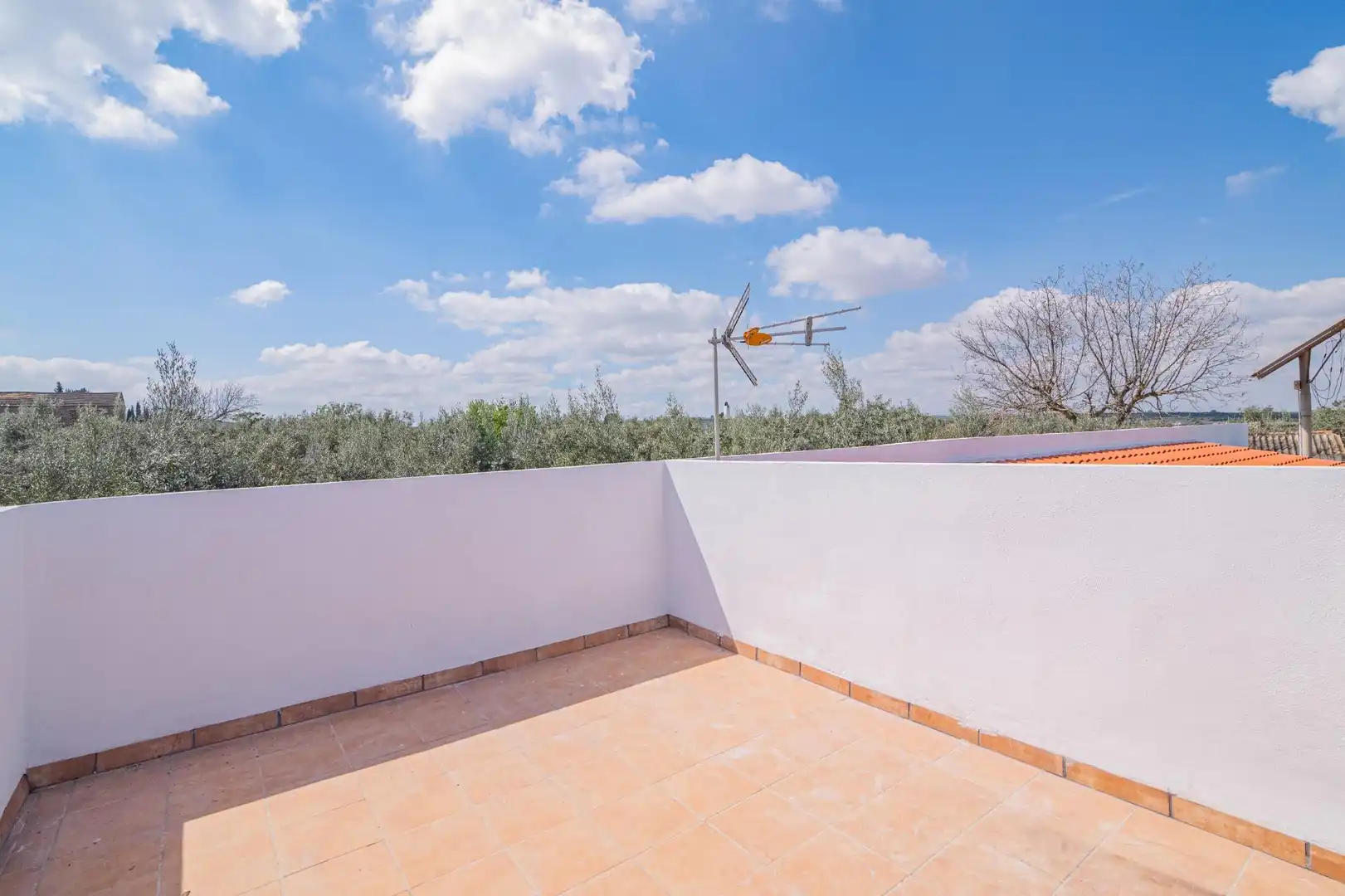 Terraza de Finca rústica de alquiler en Chauchina con Aire acondicionado, Terraza y Trastero