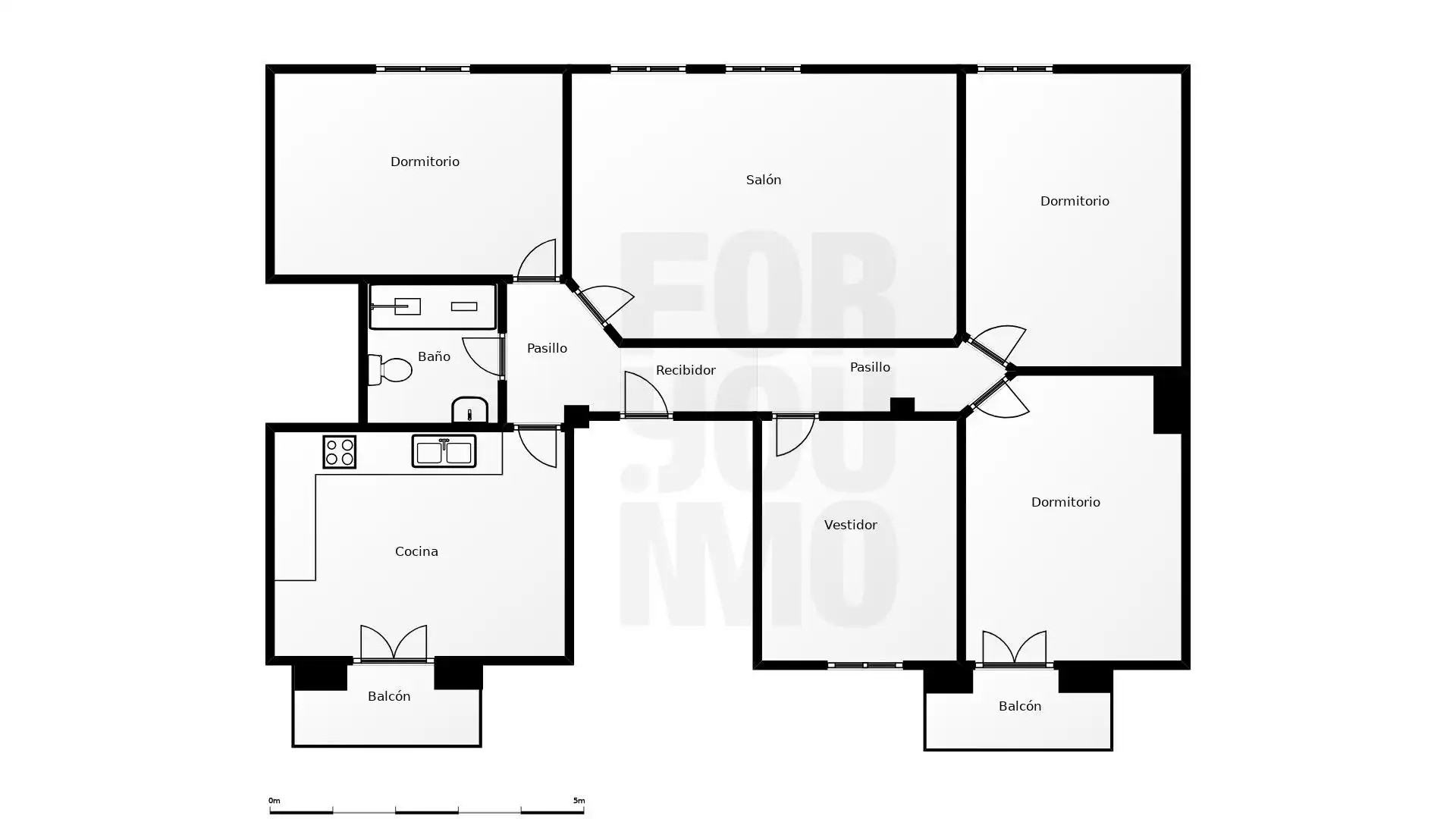 Piso en venta en Donostia - San Sebastián  con Calefacción y Balcón