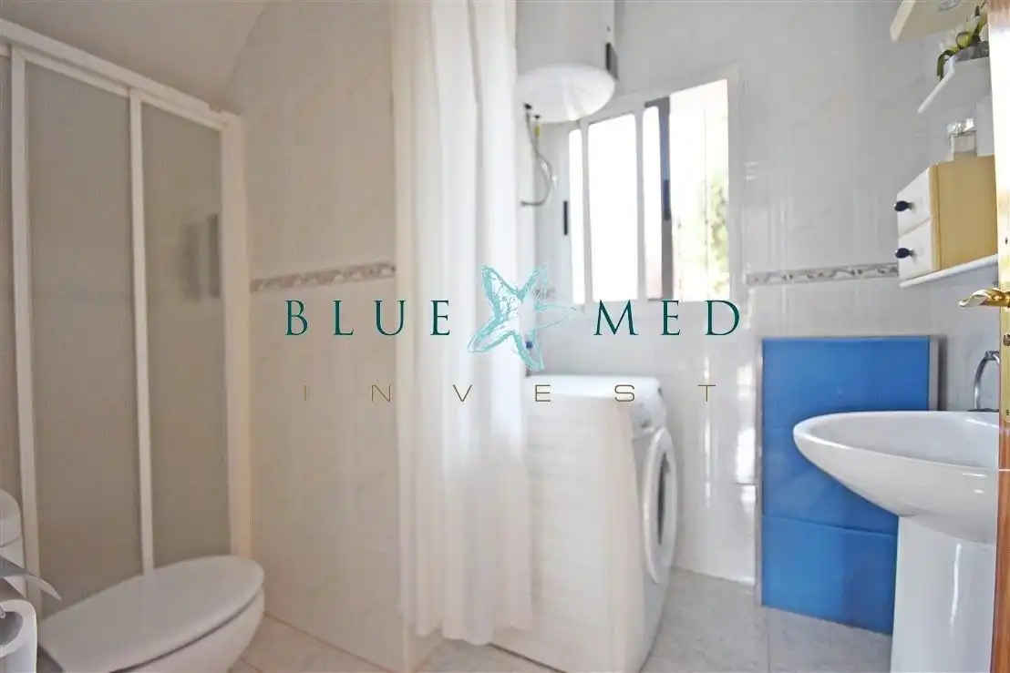 Baño de Casa o chalet en venta en Mazarrón con Aire acondicionado, Calefacción y Jardín privado