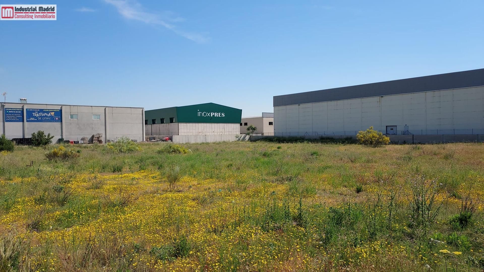 Vista exterior de Terreny industrial en venda en Getafe