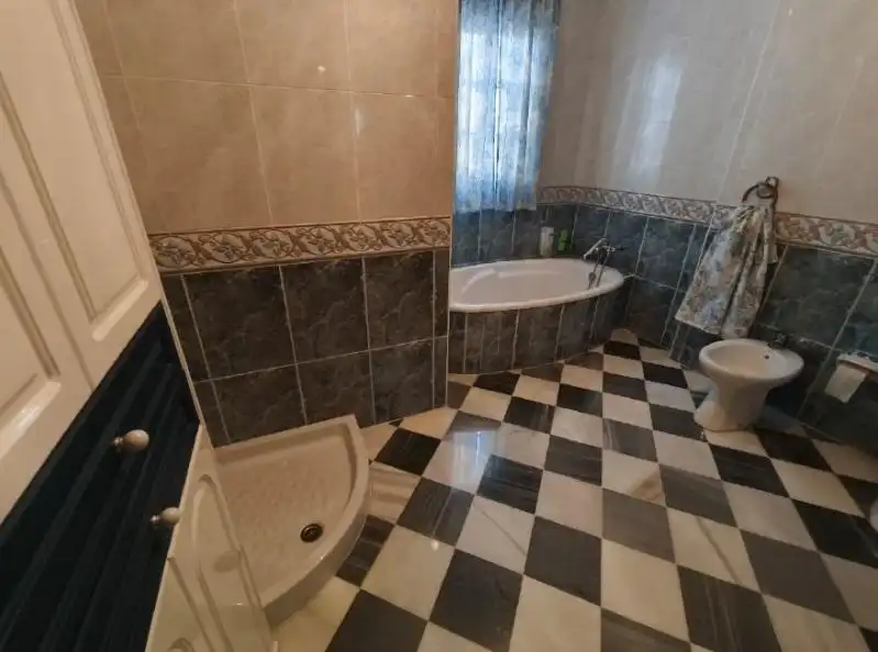 Bathroom of Detached homes for sale in Paterna de Rivera  with Storage room, Furnished and Balcony