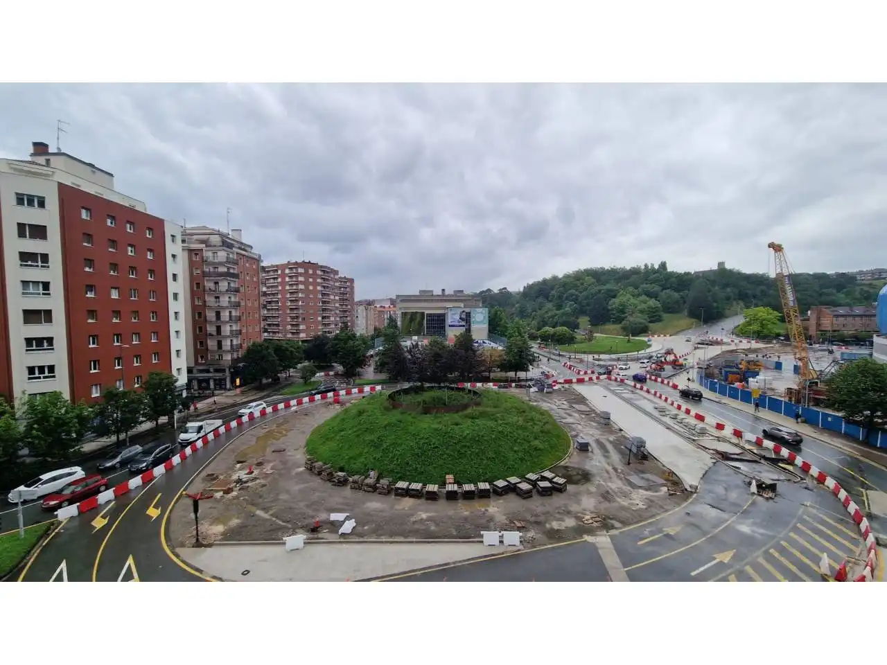 Vista exterior de Pis de lloguer en Donostia - San Sebastián  amb Calefacció, Terrassa i Moblat