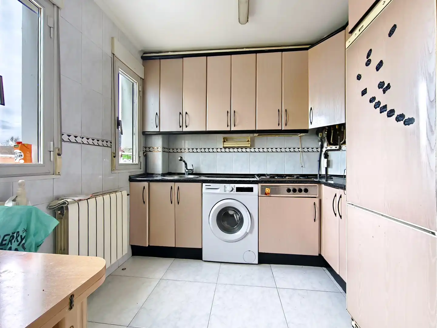 Kitchen of Flat for sale in  Logroño  with Heating and Terrace