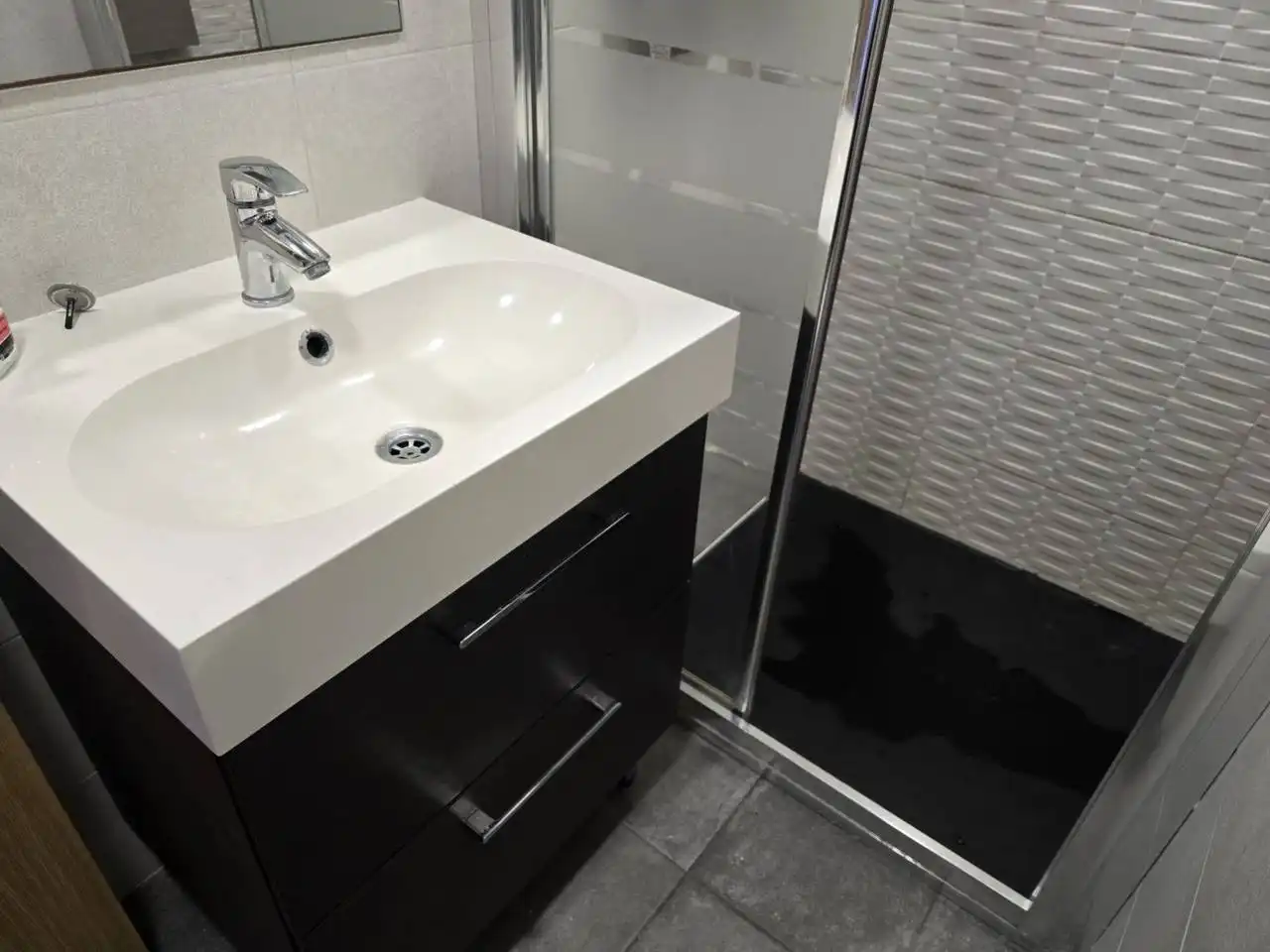 Badezimmer von Maisonette zum Verkauf in Terrassa mit Klimaanlage, Heizung und Parkett