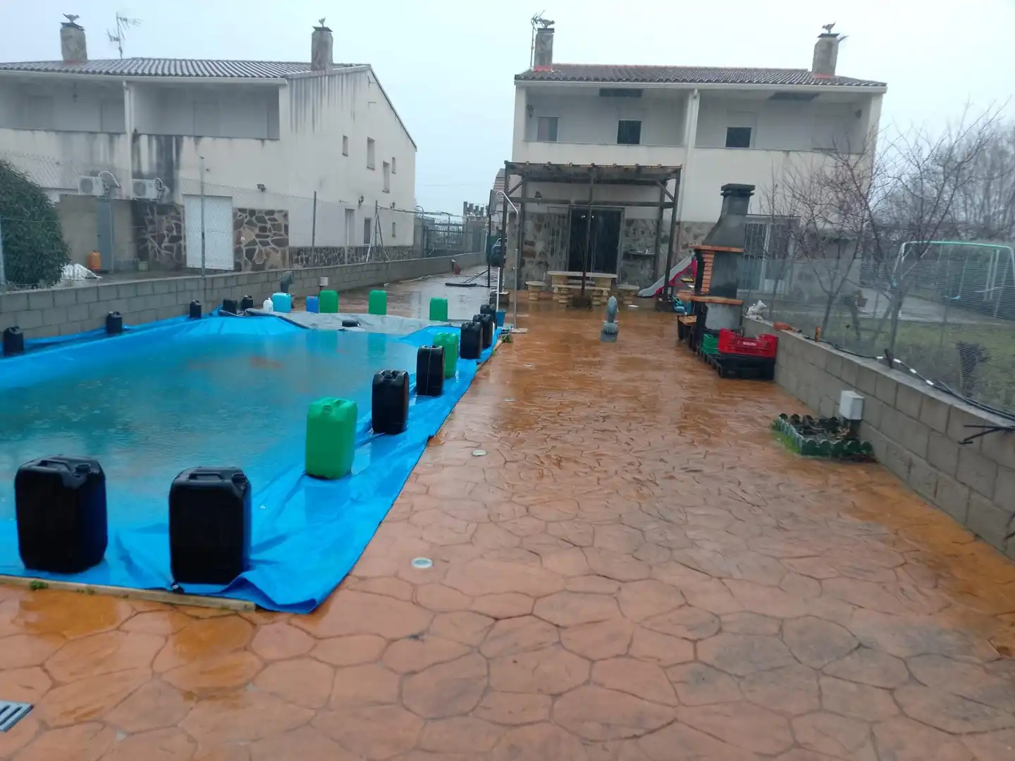 Piscina de Casa o chalet en venta en El Viso de San Juan con Calefacción, Terraza y Piscina