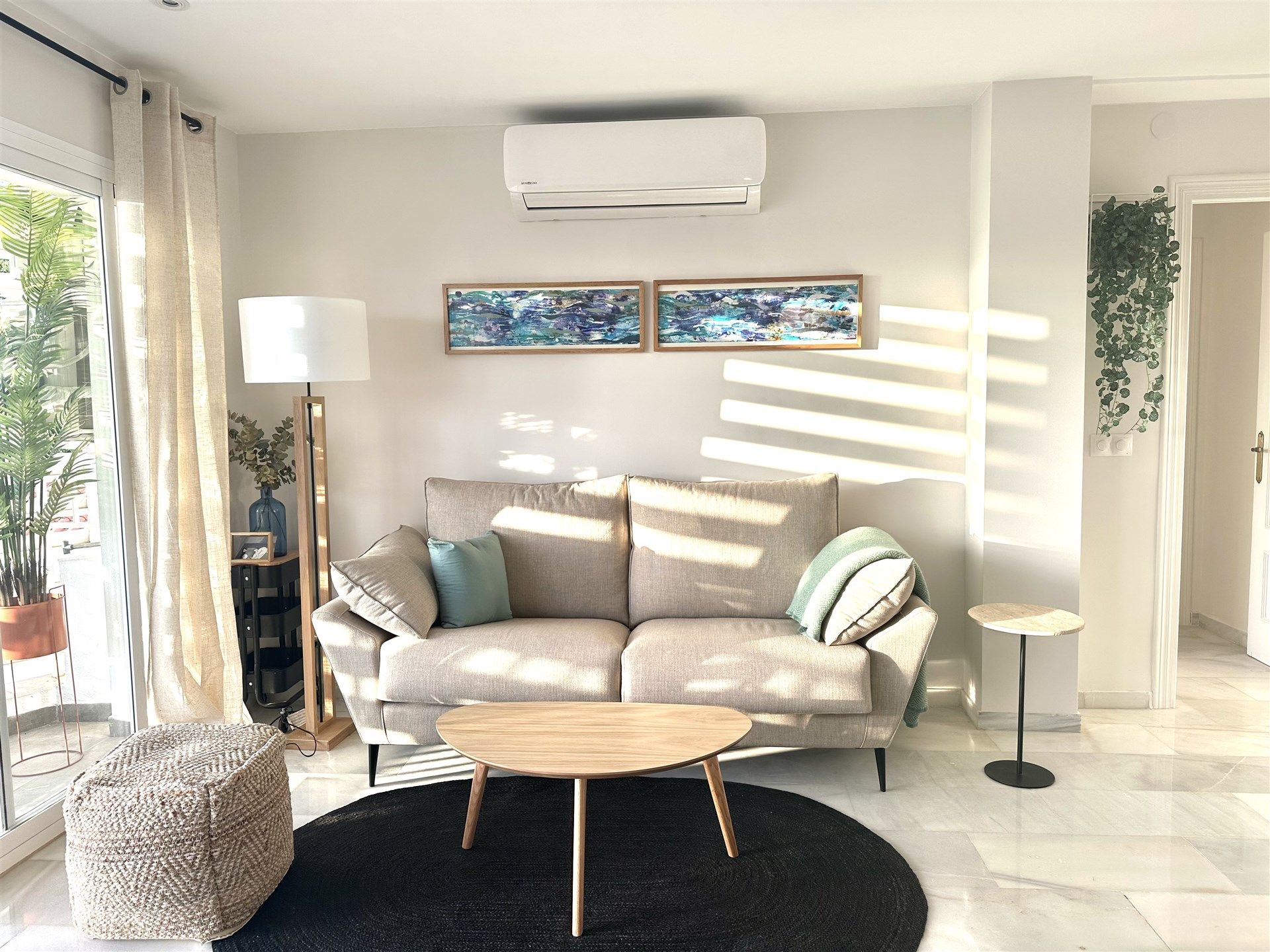 Sala de estar de Apartamento en venta en Marbella