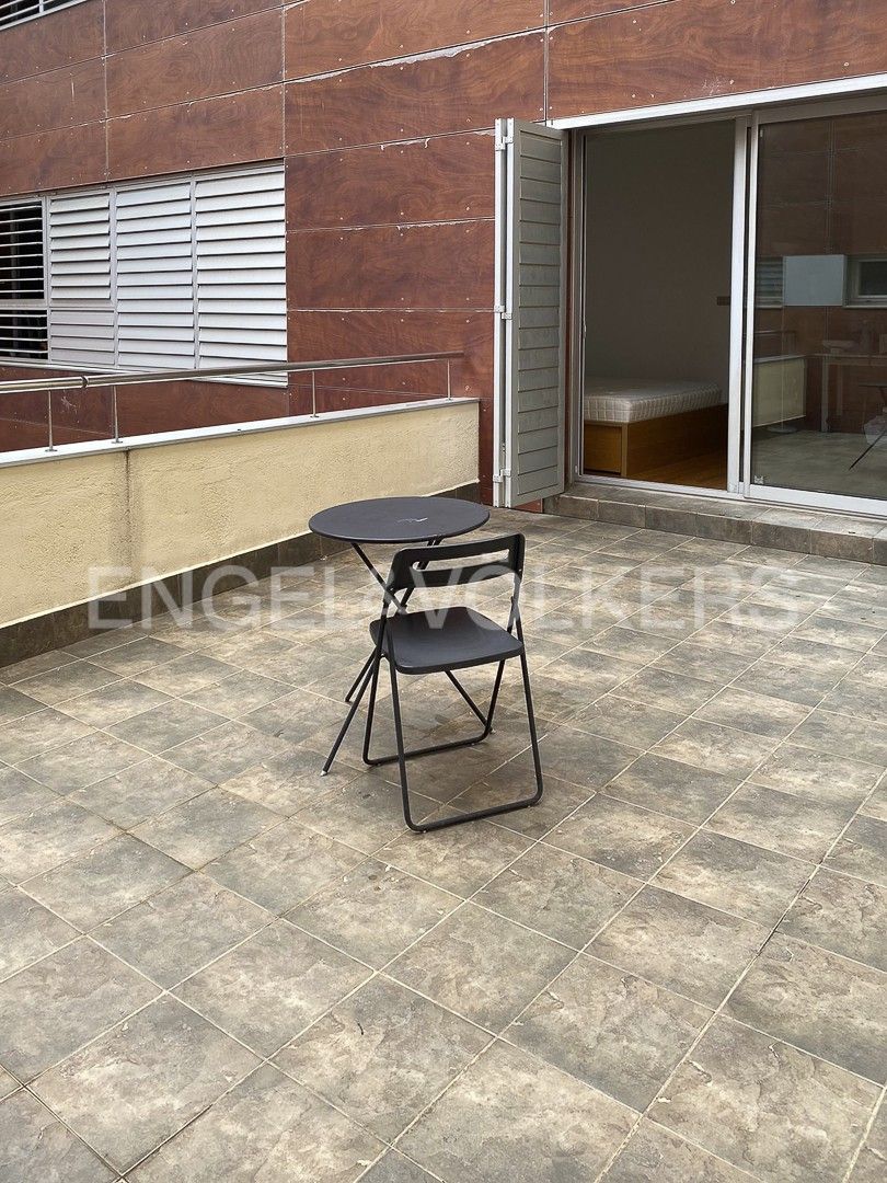 Terrassa de Loft de lloguer en  Barcelona Capital amb Aire condicionat, Calefacció i Parquet