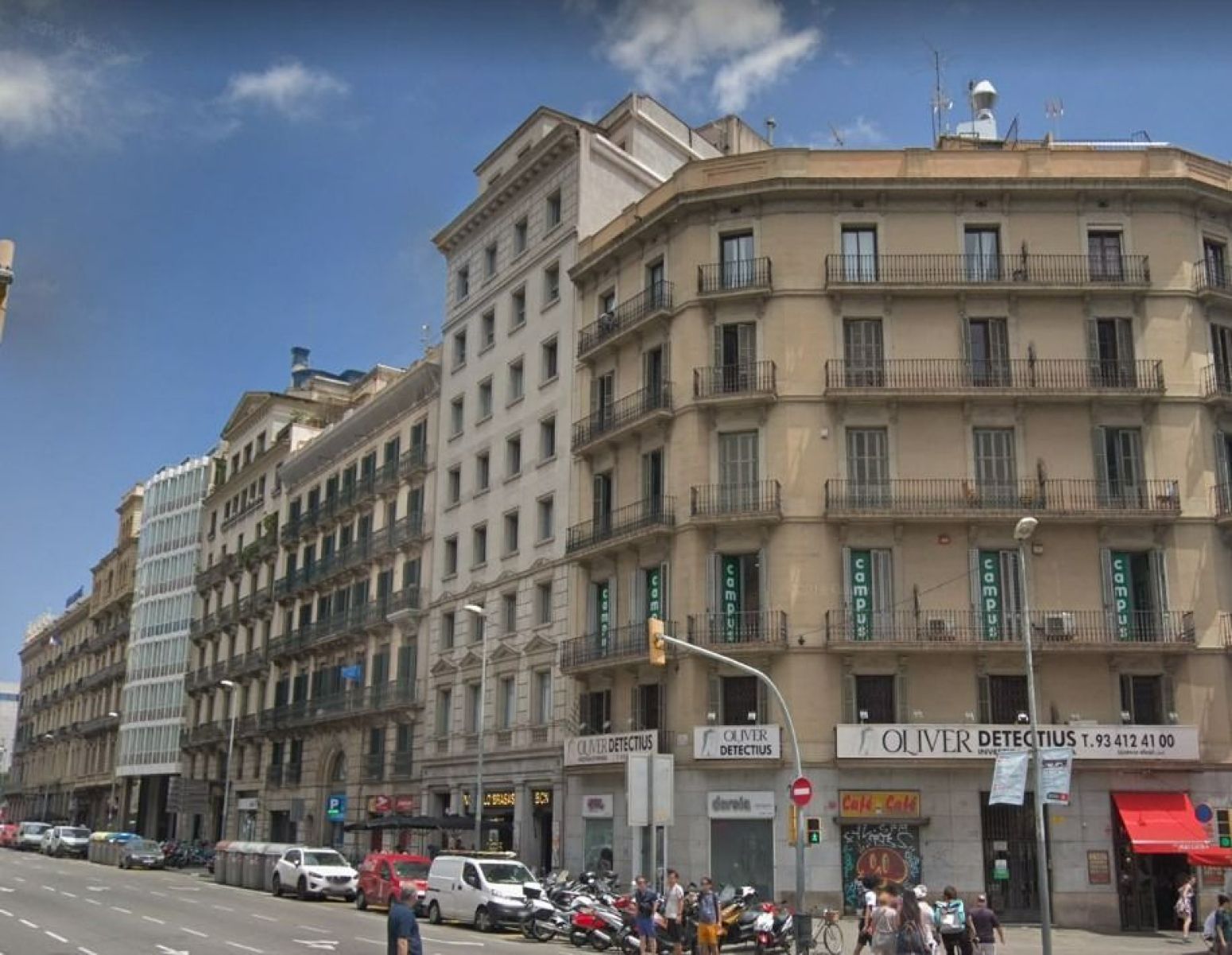 Exterior view of Office for sale in  Barcelona Capital  with Heating