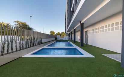 Swimming pool of Flat for sale in  Murcia Capital  with Air Conditioner, Heating and Storage room