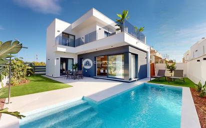 Exterior view of House or chalet for sale in San Javier  with Heating, Terrace and Swimming Pool