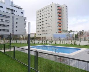 Swimming pool of Flat to rent in  Valencia Capital  with Private garden, Balcony and Community pool