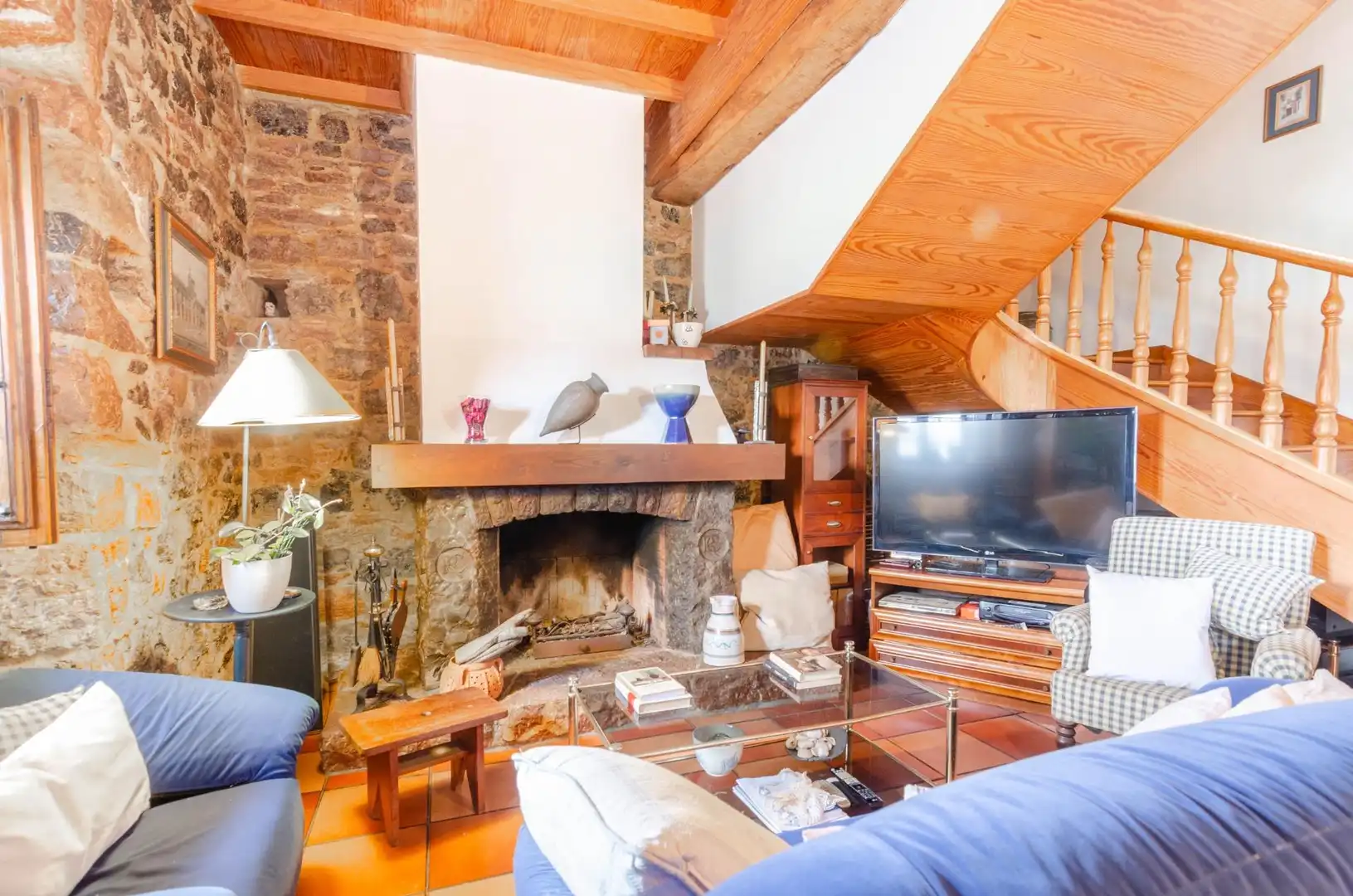 Sala de estar de Casa o chalet en venta en Avilés con Calefacción, Jardín privado y Terraza
