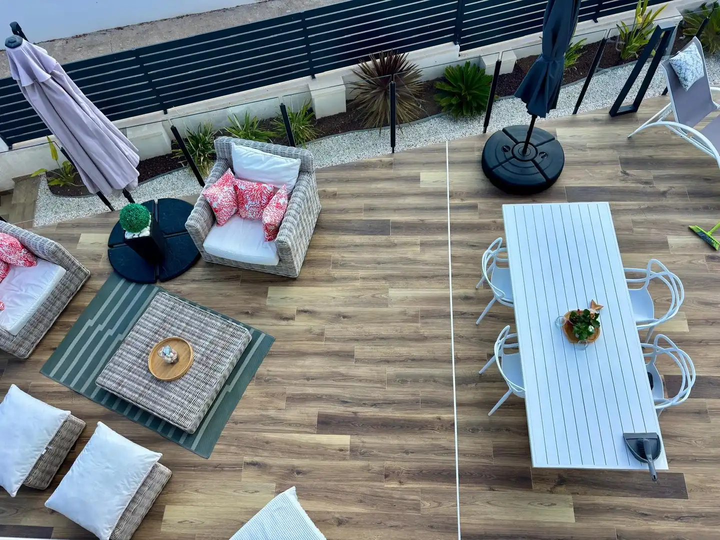 Terrassa de Casa o xalet en venda en Polop amb Aire condicionat, Jardí privat i Terrassa