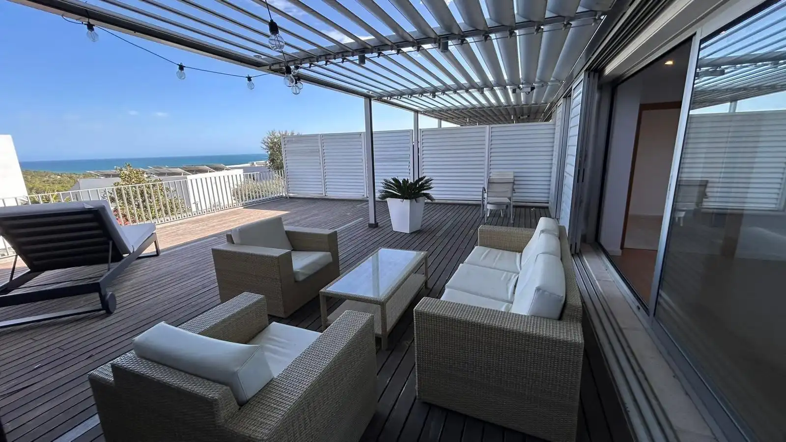 Terrace of Duplexes for sale in Sant Pere de Ribes  with Air Conditioner, Heating and Private garden