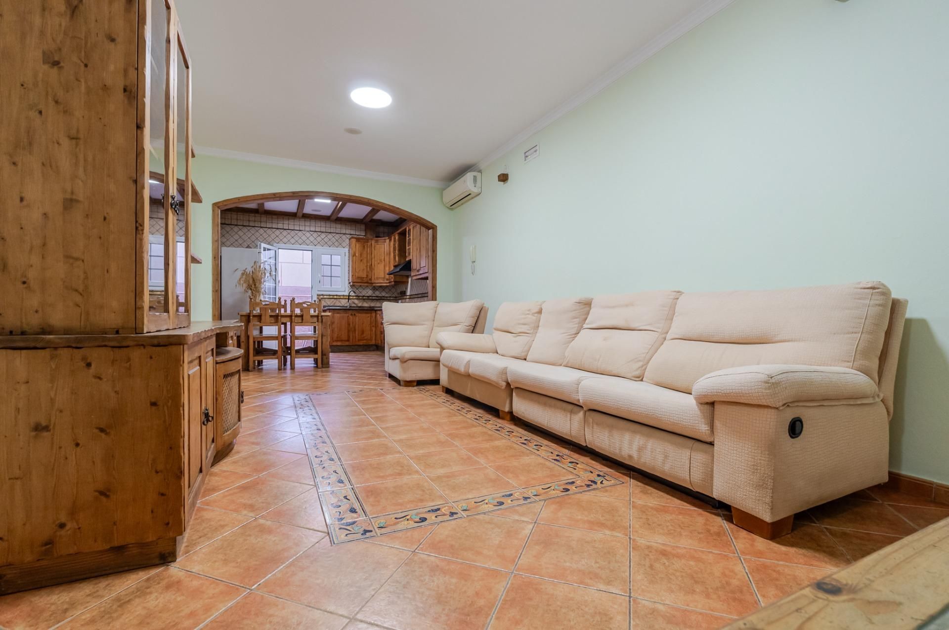 Living room of Single-family semi-detached for sale in Santa Lucía de Tirajana  with Air Conditioner and Terrace