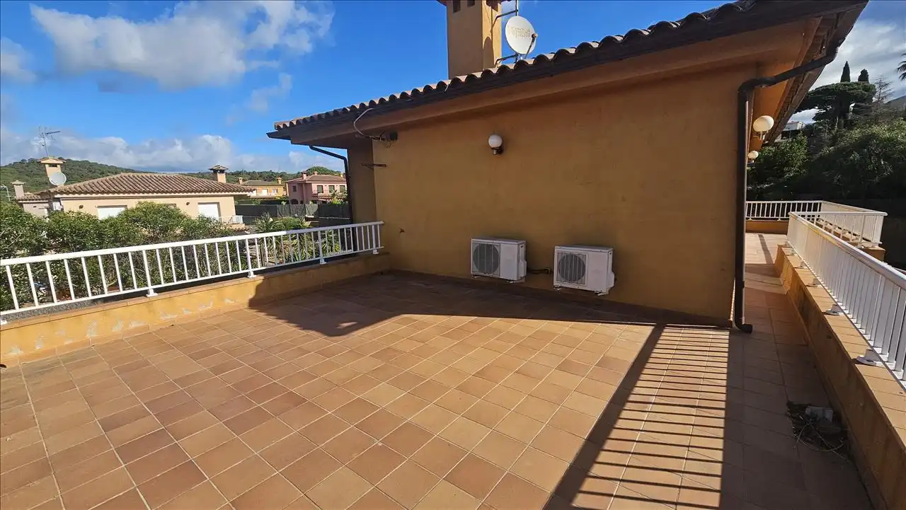 Terraza de Apartamento en venta en Lloret de Mar con Aire acondicionado, Calefacción y Jardín privado