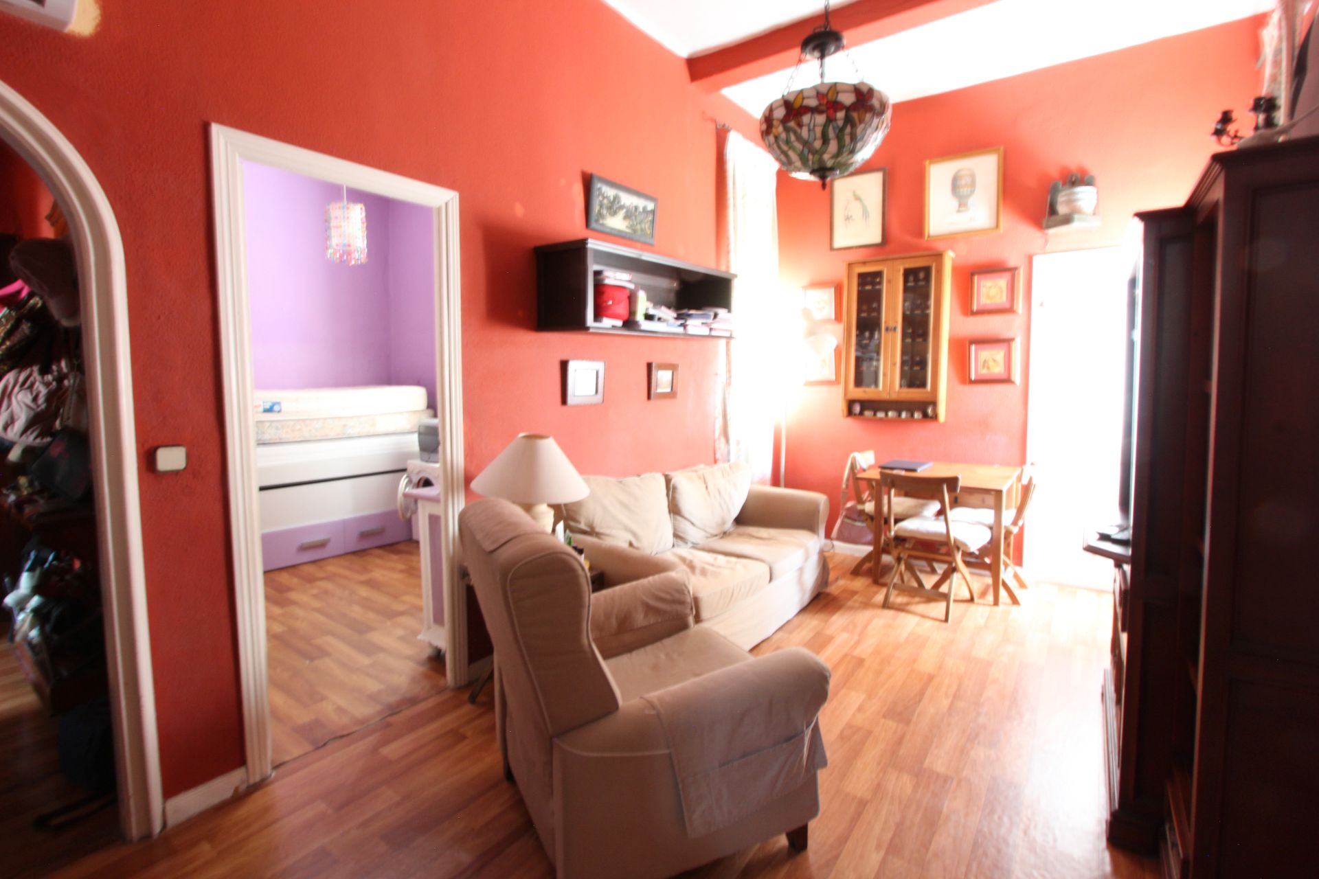 Living room of Flat for sale in  Sevilla Capital  with Air Conditioner