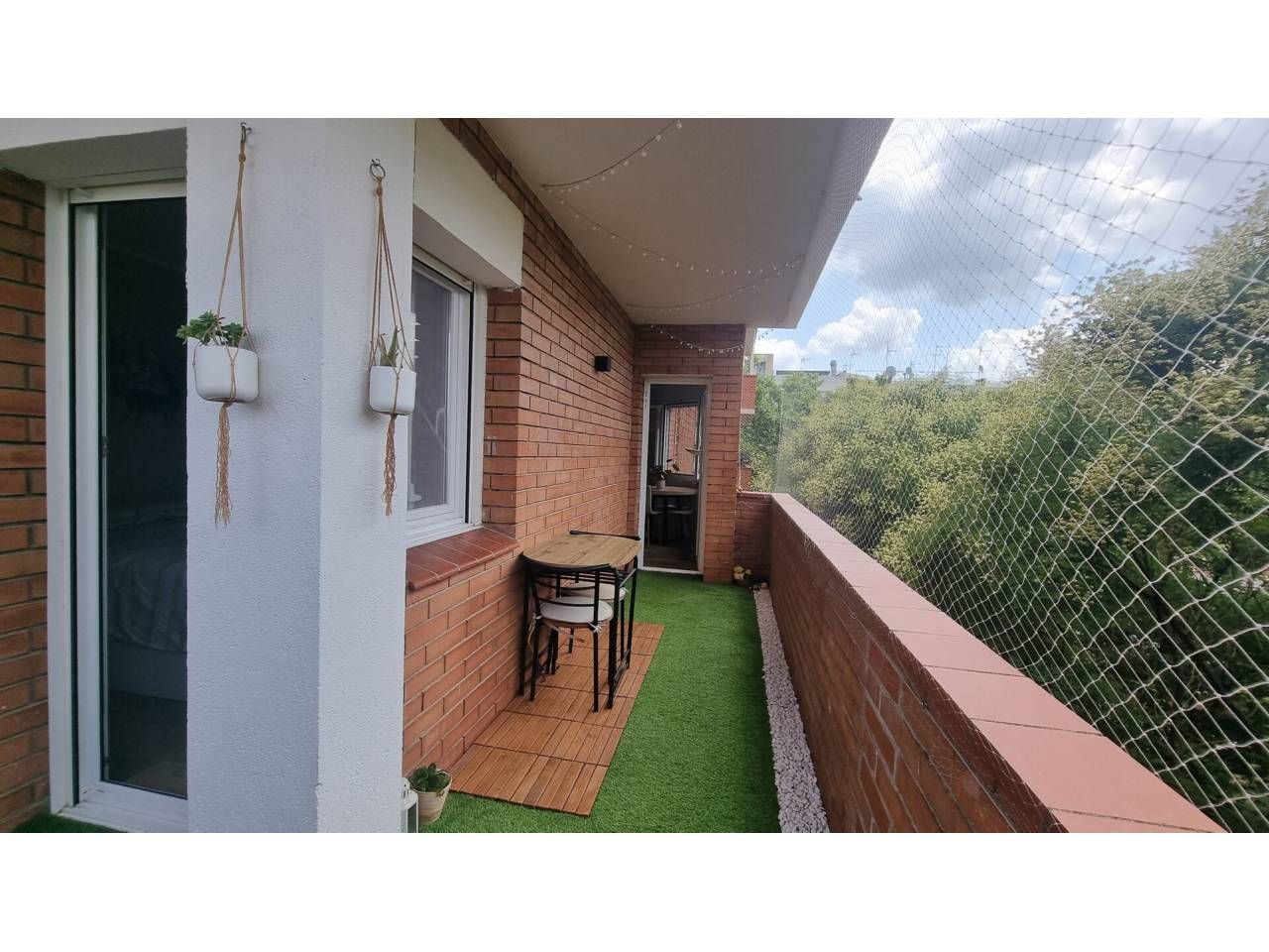 Balcony of Flat for sale in Les Franqueses del Vallès  with Air Conditioner, Heating and Balcony