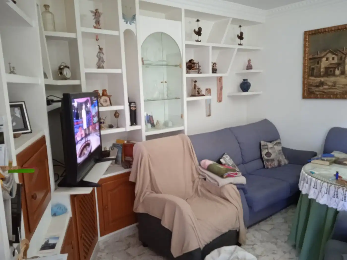 Living room of Flat for sale in Casar de Cáceres  with Air Conditioner, Heating and Terrace