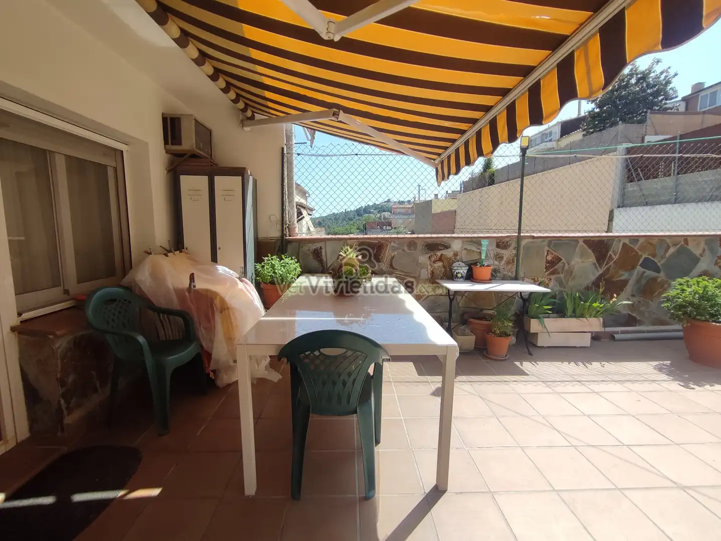 Terrasse von Wohnung zum Verkauf in Viladecavalls mit Klimaanlage, Heizung und Terrasse