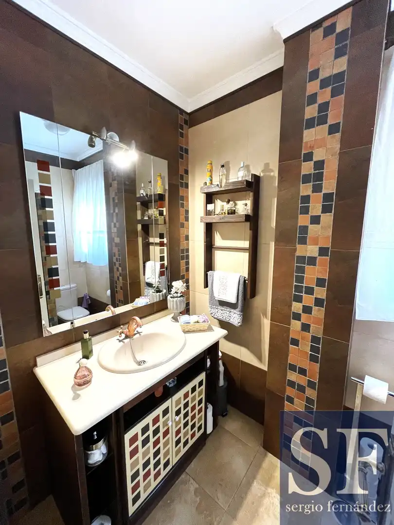 Baño de Apartamento en venta en Cómpeta