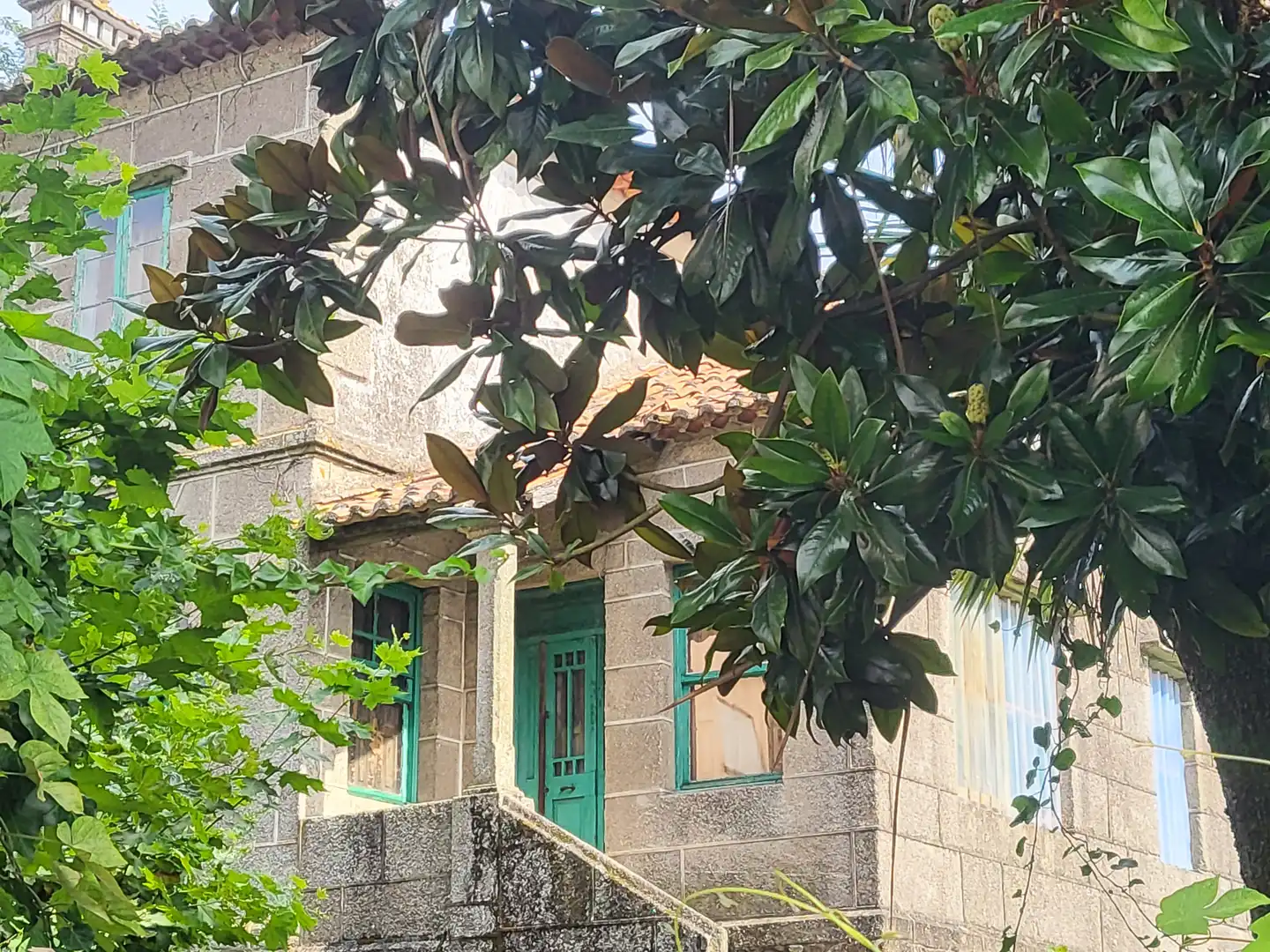 Vista exterior de Casa o chalet en venta en Vigo  con Jardín privado, Parquet y Terraza
