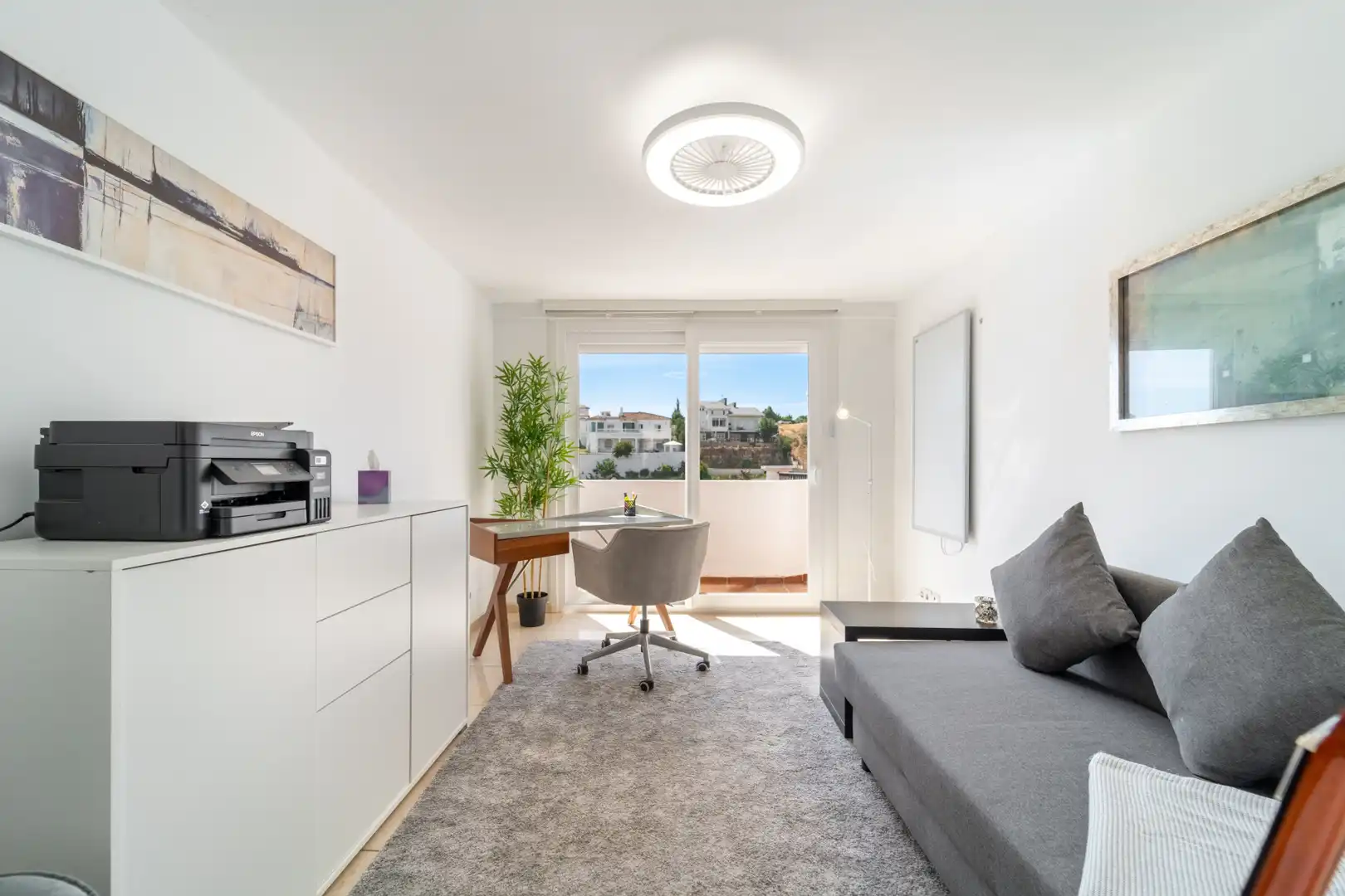 Terrassa de Casa o xalet en venda en Mijas amb Aire condicionat, Jardí privat i Terrassa