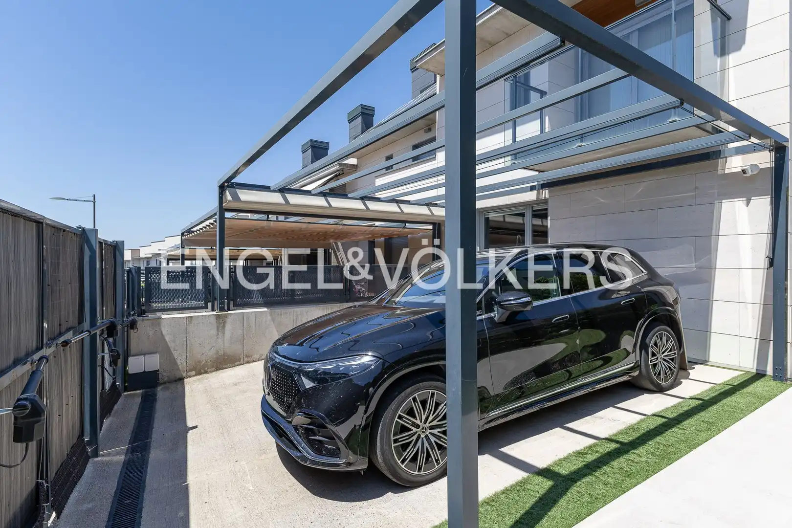 Terrace of Detached homes for rent in Boadilla del Monte  with Air Conditioner, Heating and Private garden
