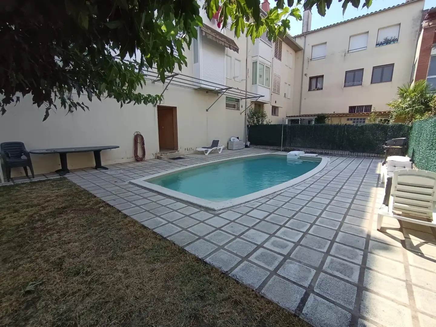 Swimming pool of Flat for sale in Bescanó  with Heating and Swimming Pool
