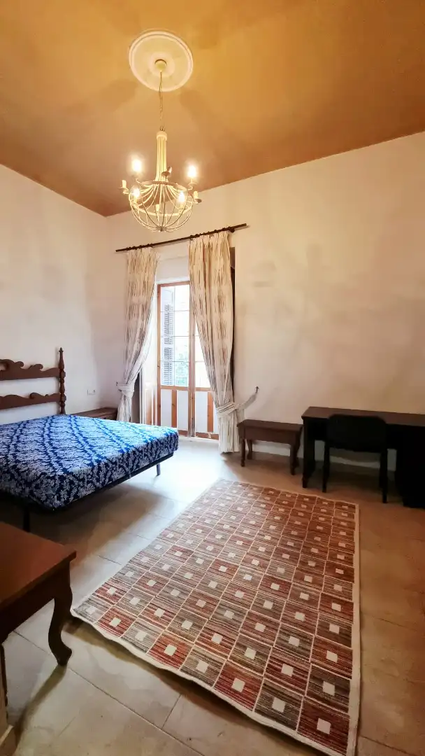 Schlafzimmer von Wohnung zur Miete in Málaga mit Möbliert