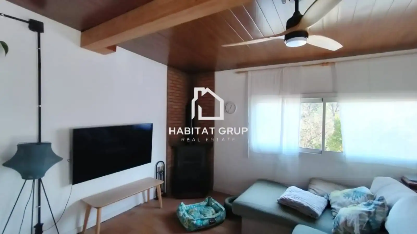 Sala de estar de Casa o chalet en venta en Sant Celoni con Aire acondicionado, Calefacción y Jardín privado