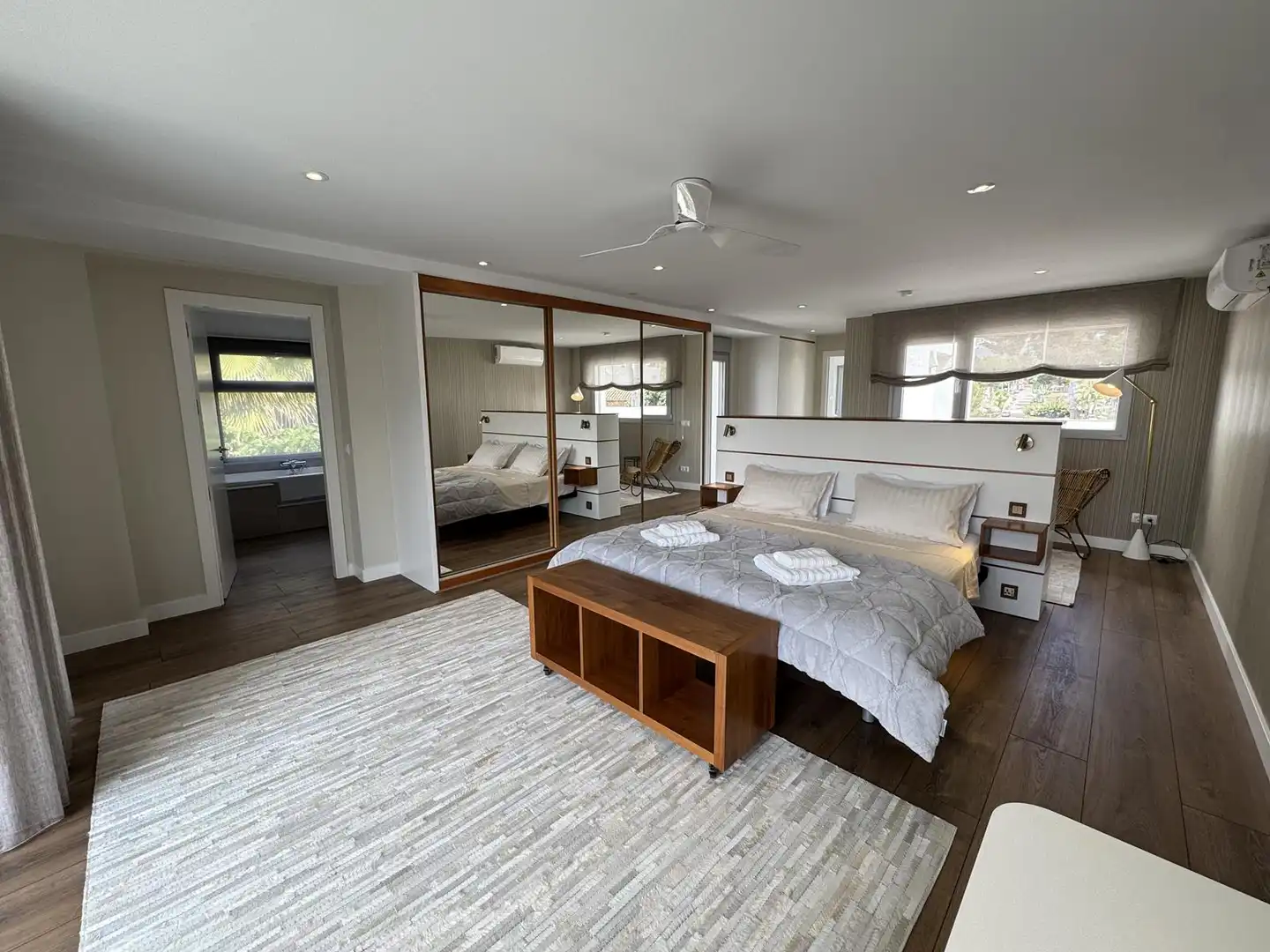 Bedroom of Houses for rent in Moraira  with Air Conditioner, Heating and Private garden