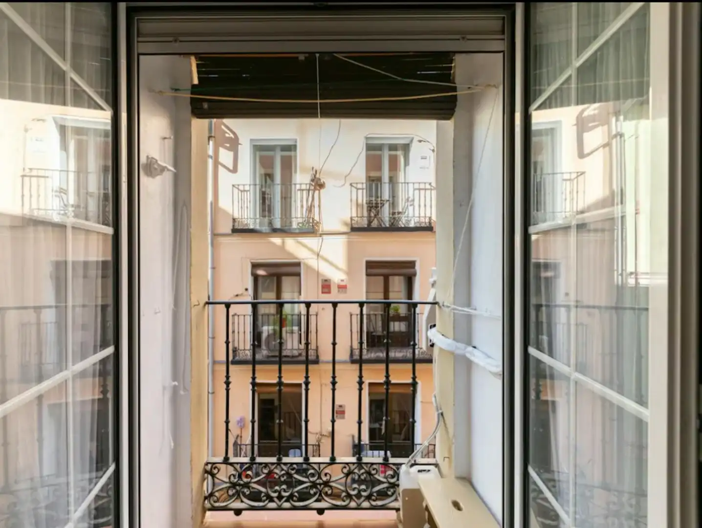 Terrasse von Wohnung zur Miete in Madrid mit Klimaanlage, Heizung und Möbliert