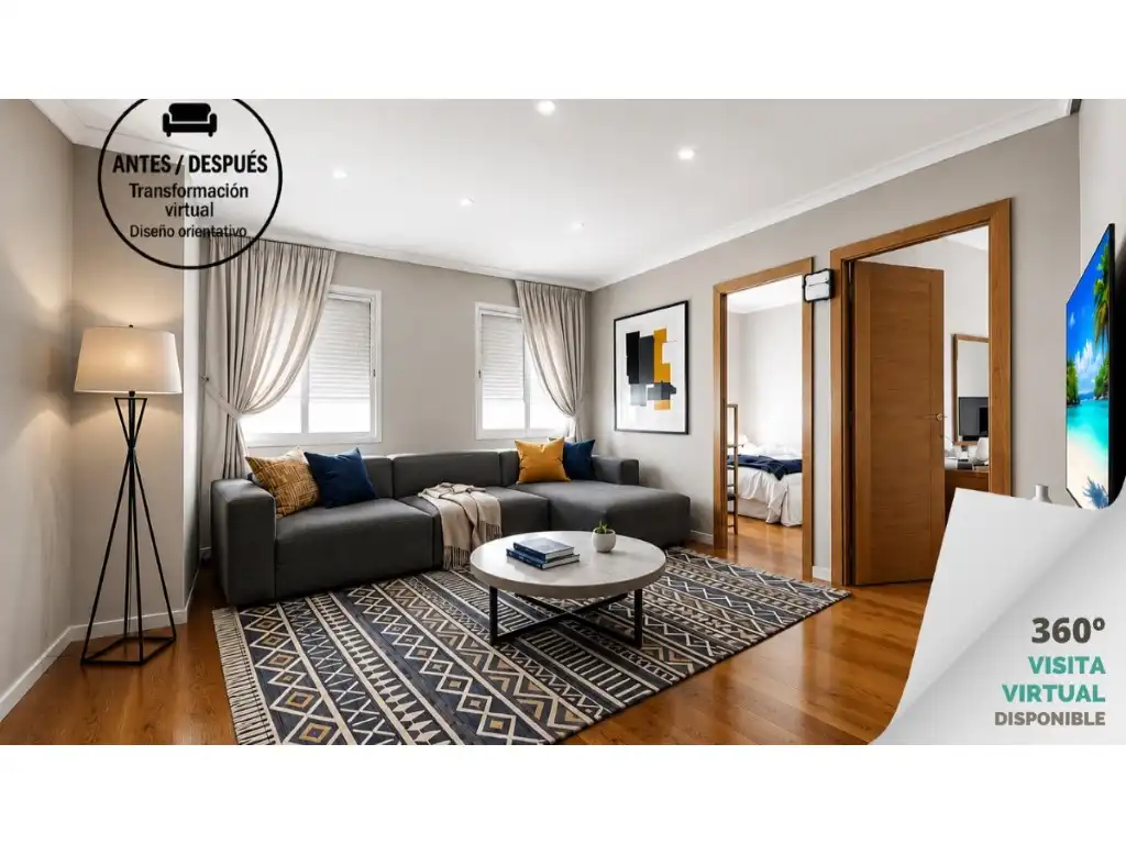 Sala de estar de Piso en venta en Benicasim / Benicàssim