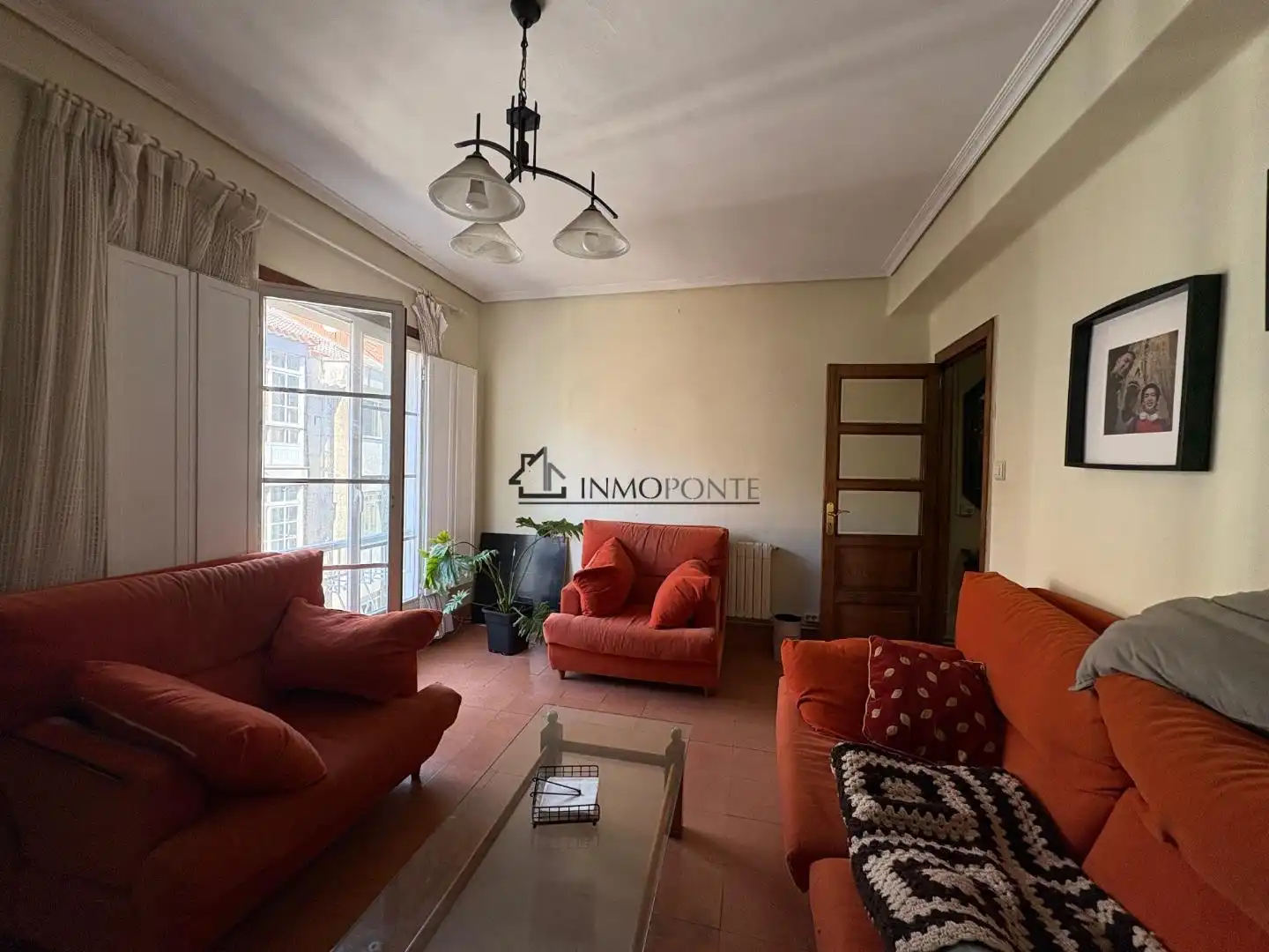 Sala d'estar de Pis en venda en Pontevedra Capital 