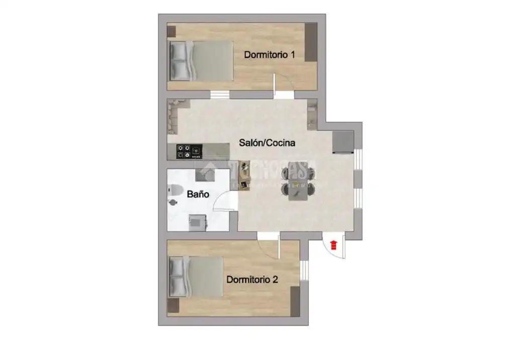 Wohnung zum Verkauf in Casco Histórico