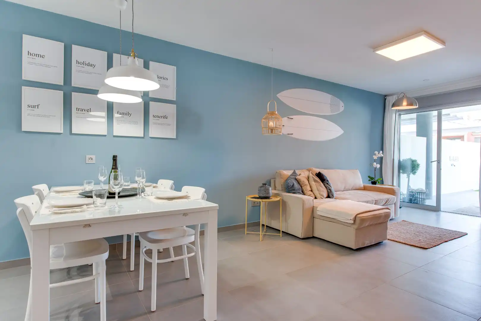 Sala d'estar de Apartament en venda en Granadilla de Abona amb Calefacció, Terrassa i Moblat