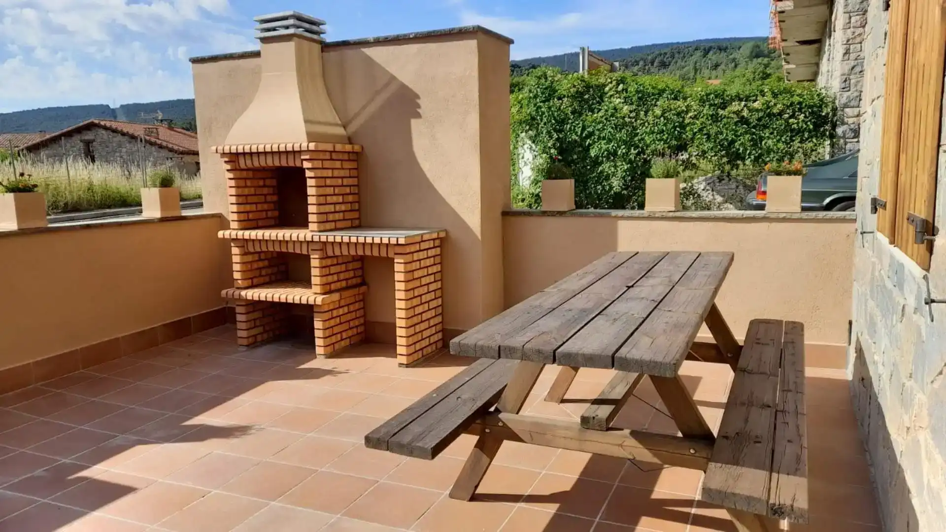 Terrassa de Casa adosada en venda en Vallcebre amb Jardí privat, Parquet i Traster
