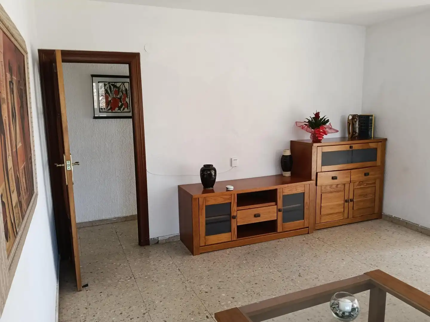Sala d'estar de Pis en venda en Alicante / Alacant amb Aire condicionat, Terrassa i Moblat
